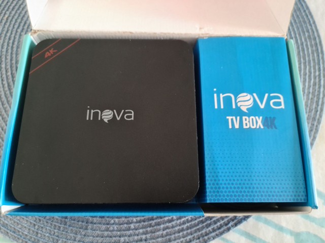 Inova TV Box 4K DIG-7021  padrão 4K 32GB  preto com 4GB de memória RAM - Foto 2