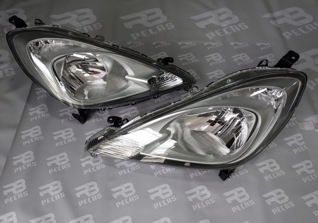Par de farol New Fit 2013/2014 cromado zero 