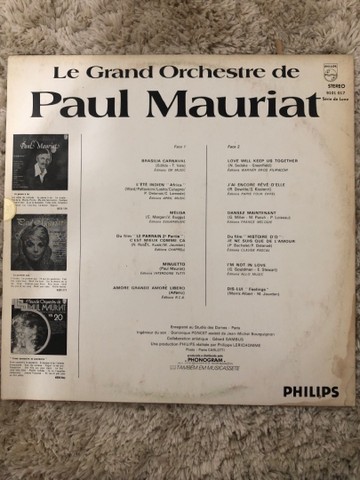 Le grand orchestre de PAUL MAURIAT 