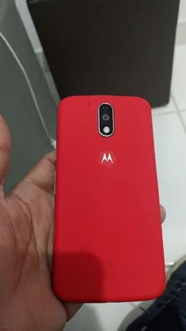 Motorola Moto G4 Plus 32GB - Vermelho - PRODUTO USADO!