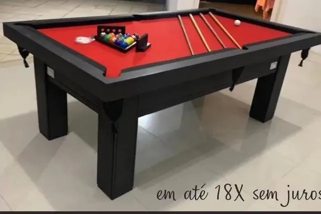 Mesa de sinuca sob encomenda personalizada, prazo de 15 dias para entr