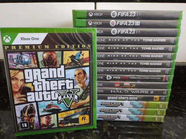 Jogo Lacrado Novo Grand Theft Auto V Gta 5 Para Xbox 360 em