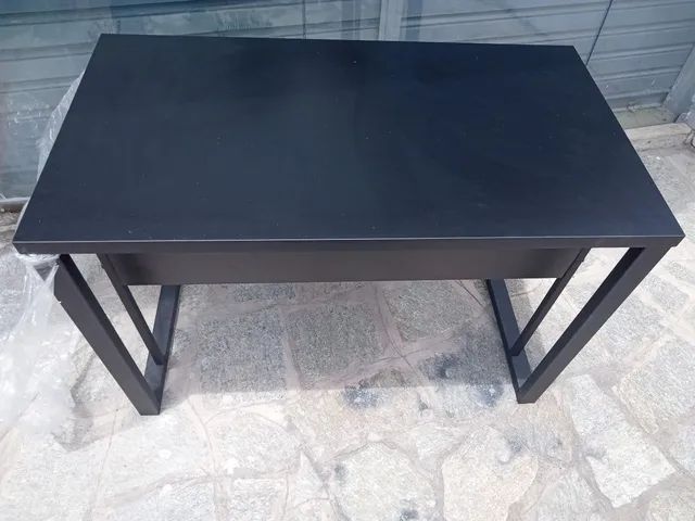 Mesa para escritorio happy preta  - Foto 3