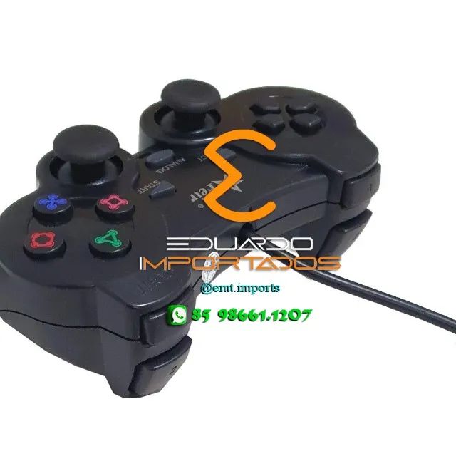 Controle Joystick USB Dualshock - Foto 2