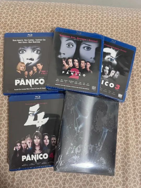 ABAIXOU - Coleção Pânico LACRADO - inclui  Pânico 5 com luva lenticular e 12 cards