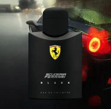 Perfume Ferrari Black x5 Original 