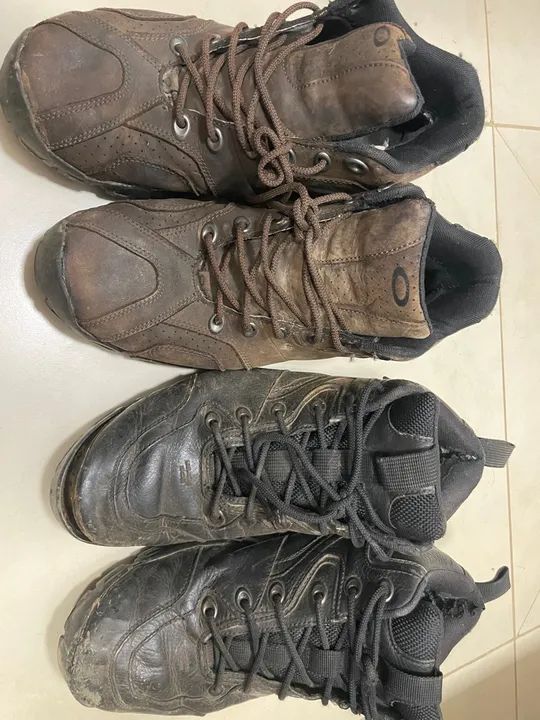 2 tênis oakley flack jacket 40