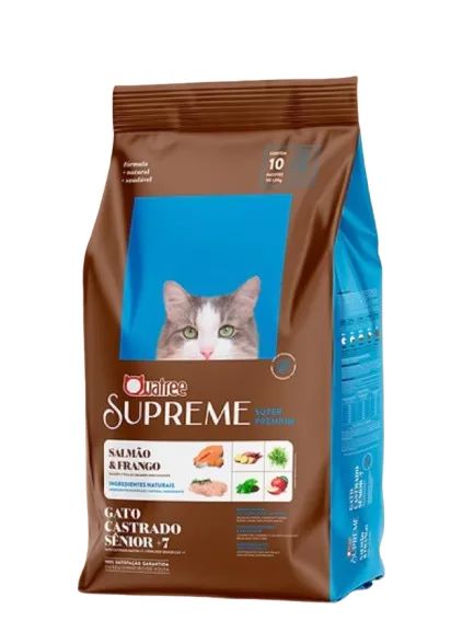 ração pra gato Supreme Senior 10,1kg 