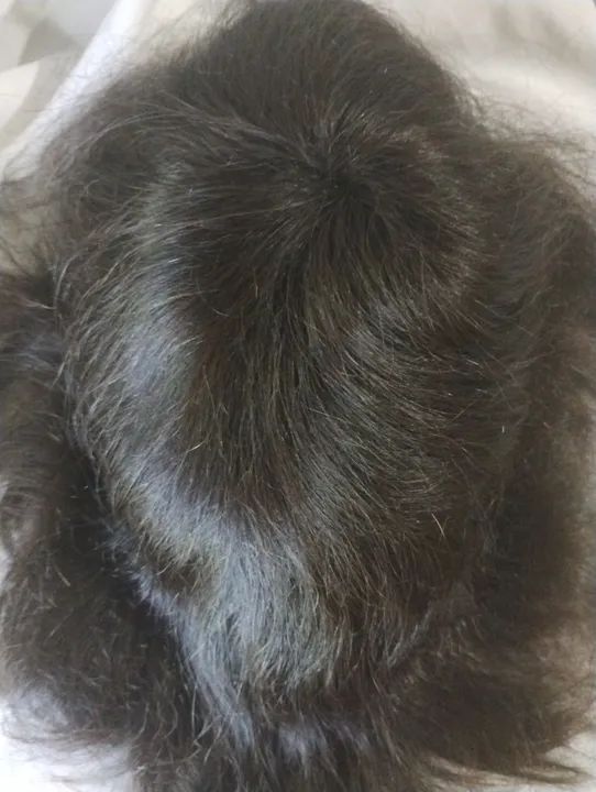 Prótese Capilar de cabelo humano castanho - Foto 3