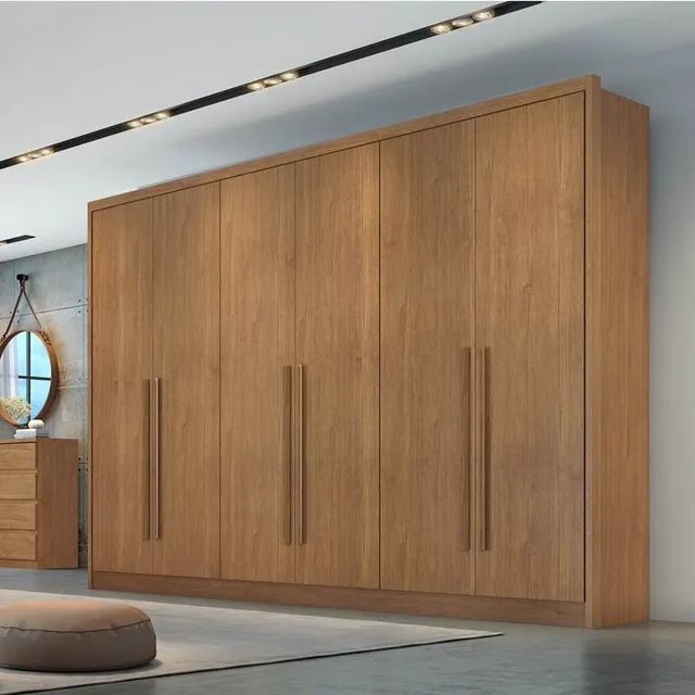 Roupeiro 6 Portas Robust Plus 100% MDF rf3219m - Foto 2