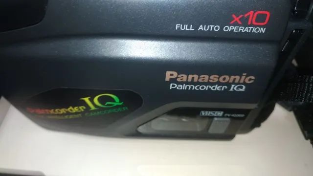 Filmadora Panasonic, completa, original, acessórios, na maleta. E outros. - Foto 5