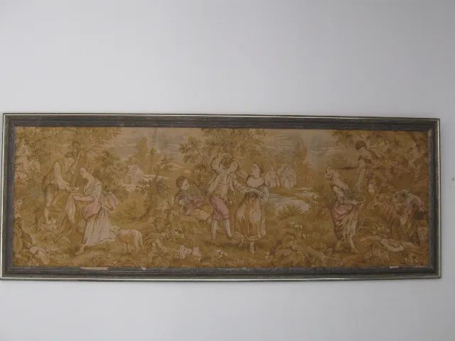 Quadro de tapeçaria gobelin (no estado) - Foto 6