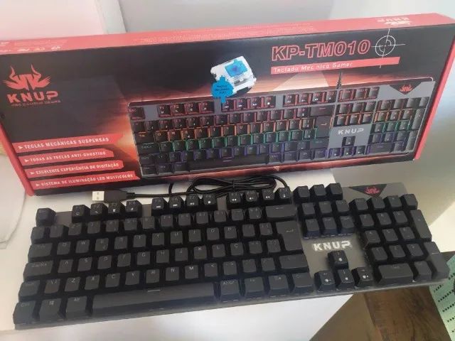 (Novo) Teclado Mecânico Gamer Knup - Foto 5