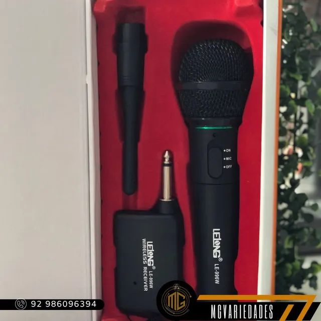 Microfone Para Uso Geral Sem Fio 