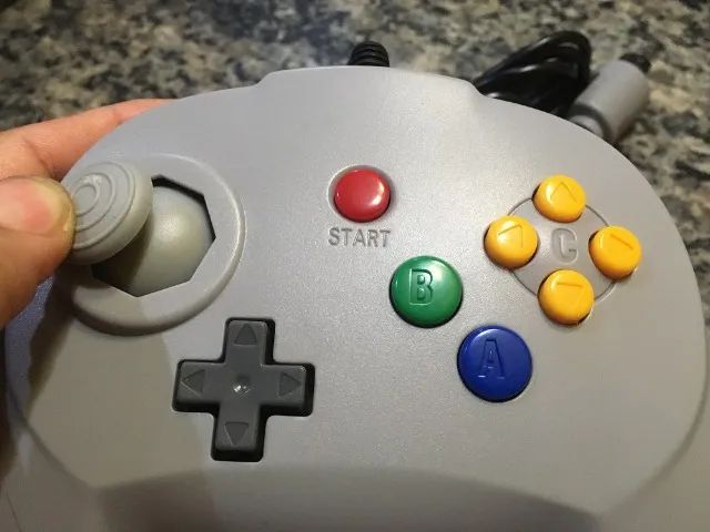 Controle Nintendo 64 - Analógico tipo Game Cube - N64 - Foto 5