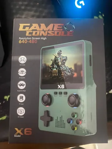 Console Portátil X6 Tela De 3.5 Polegadas