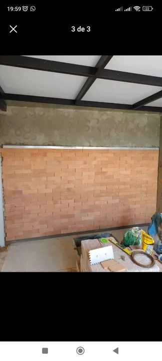 Casquilho rústico pra revestimento de paredes  - Foto 3