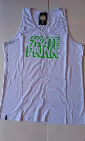 Camiseta Regata Skate Drink Tamanho G