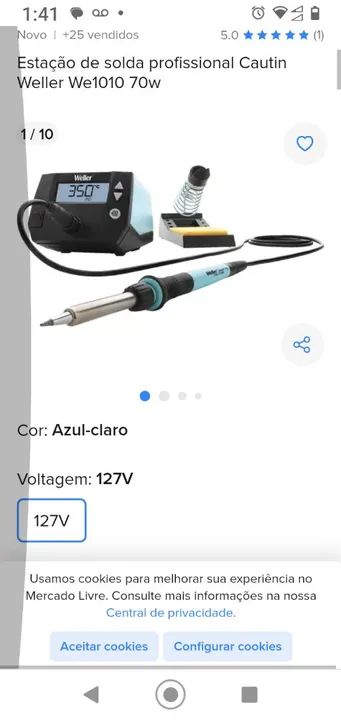 Vendo essa máquina de solda 