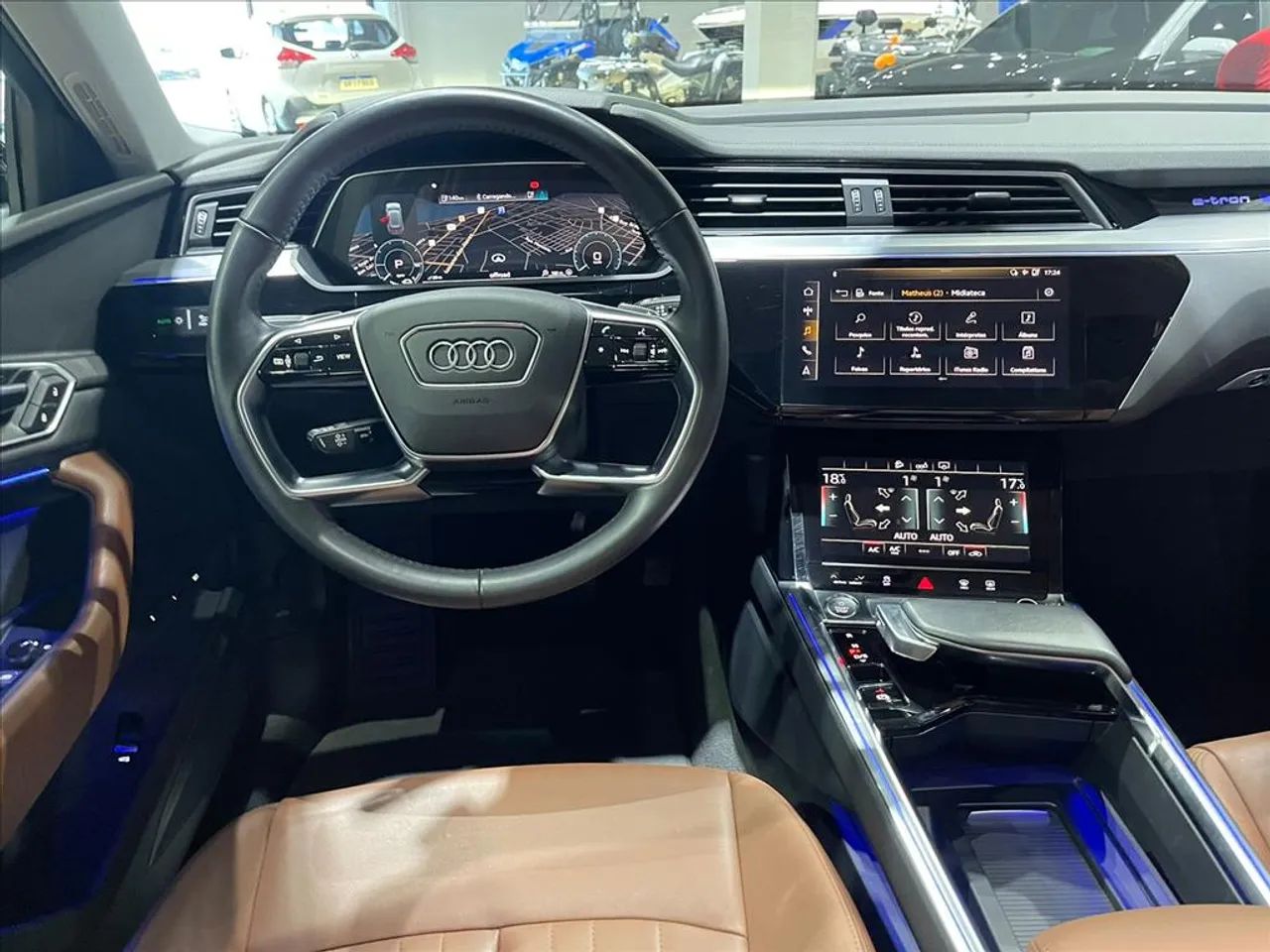 AUDI E-TRON ELÉTRICO SPORTBACK PERFORMANCE QUATTRO - Foto 10