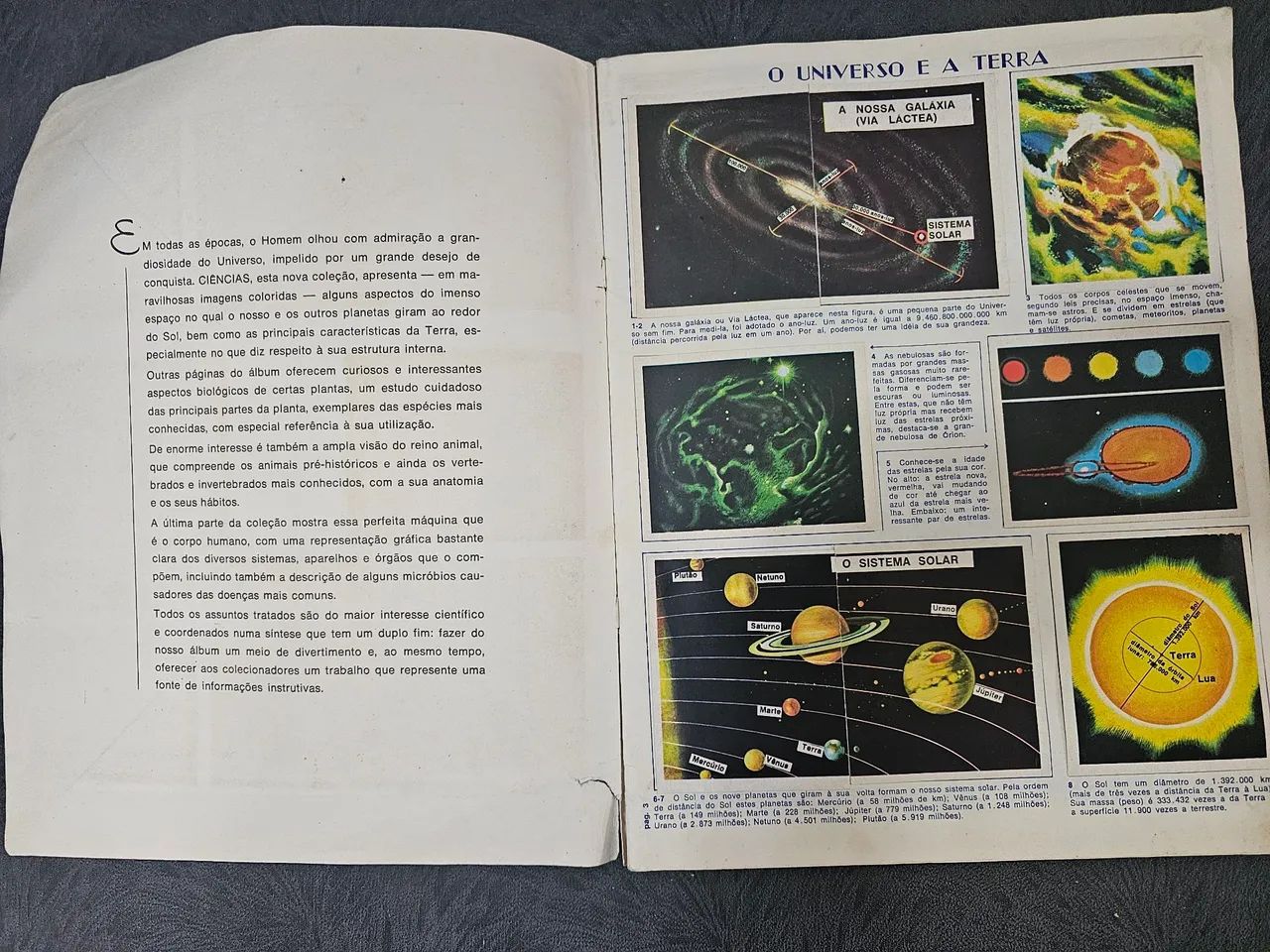 Álbum figurinhas ciências editora vecchi 1976 completo - Foto 2