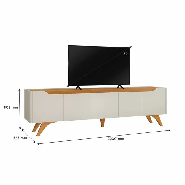 Rack Retrô para TV  até 75? OPORTUNIDADE tt4 - Foto 4