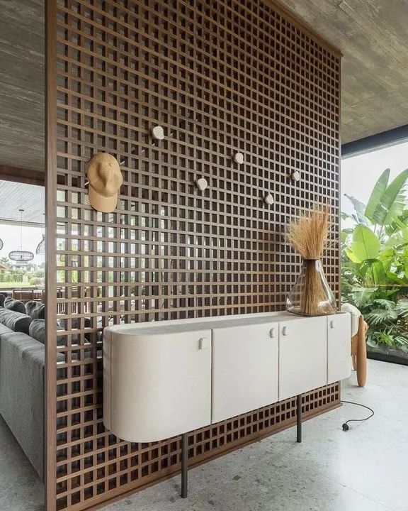 Divisor/Brise de Ambiente em Madeira - Moderno e Elegante - Foto 4
