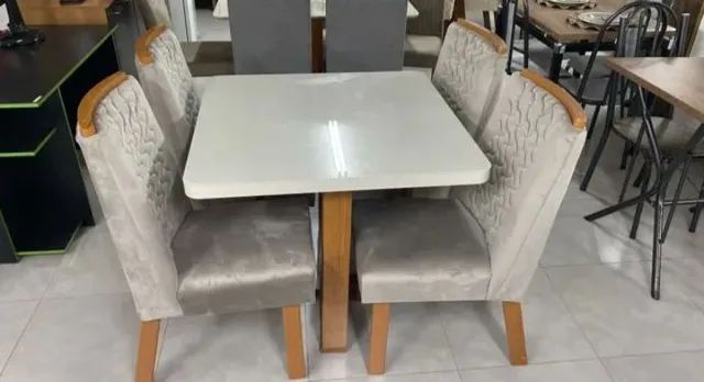 Mesa de jantar 4 cadeiras ( PRONTA ENTREGA )