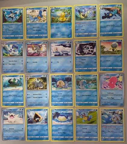 Cartas Pokemon Tcg originais