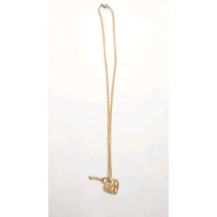 Colar pingente chave do coração - Foto 4