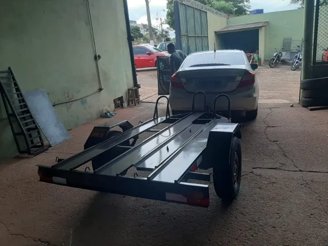 Carreta 3 motos