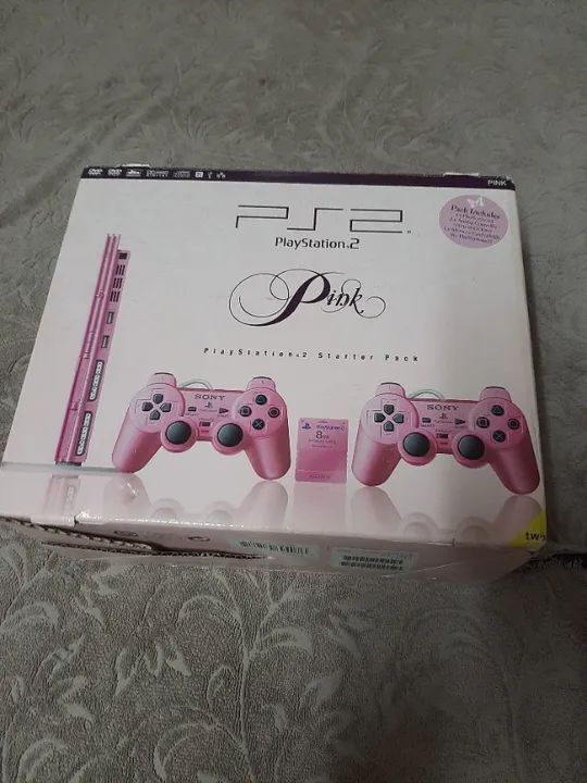 Plsystation 2 rosa