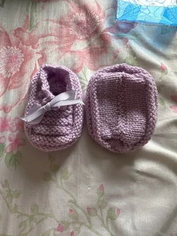 Sapatilha de bebê RN 0 a 6 meses  - Foto 2
