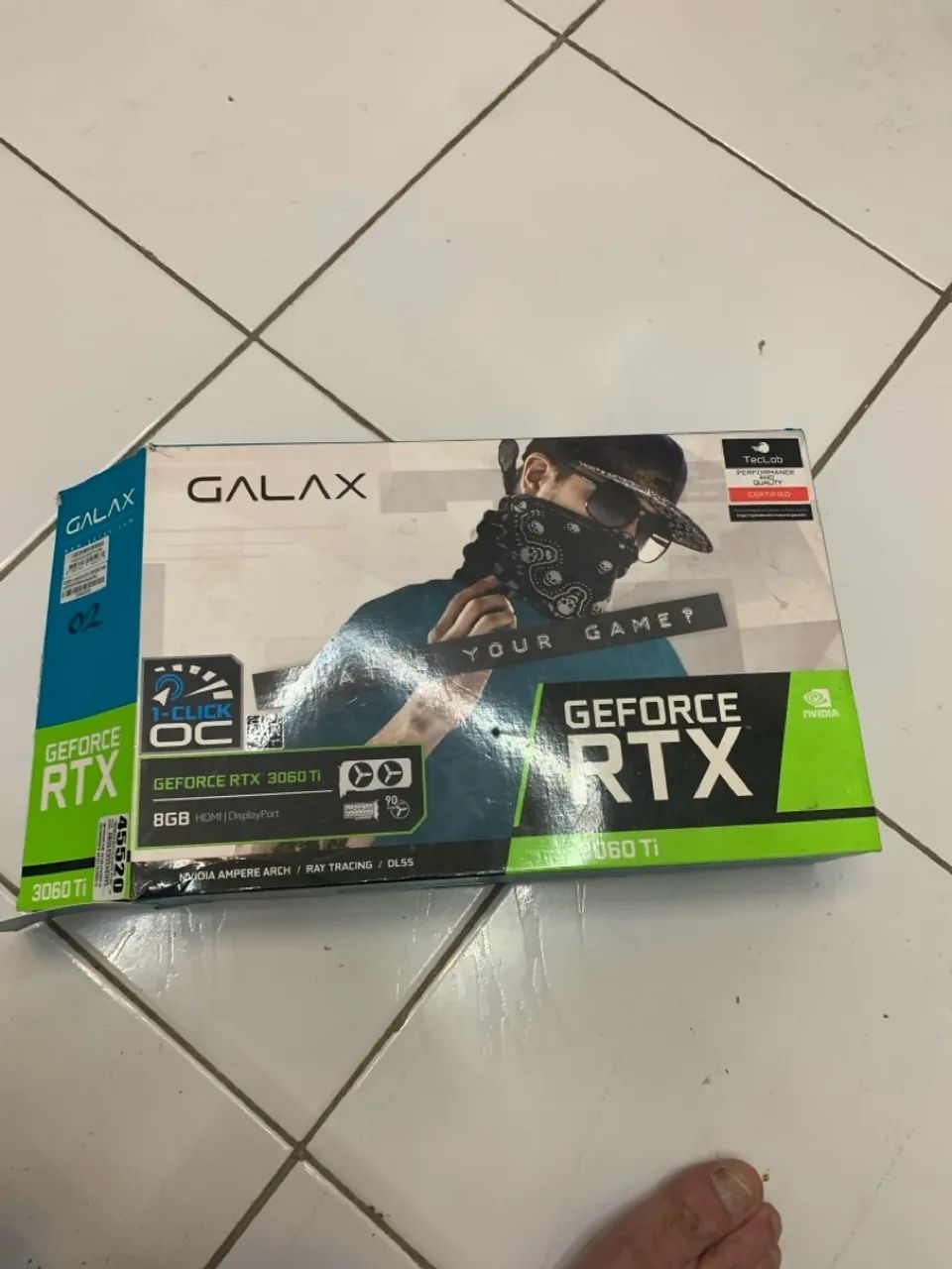 Placa de Vídeo GeForce RTX 3060 Ti GALAX