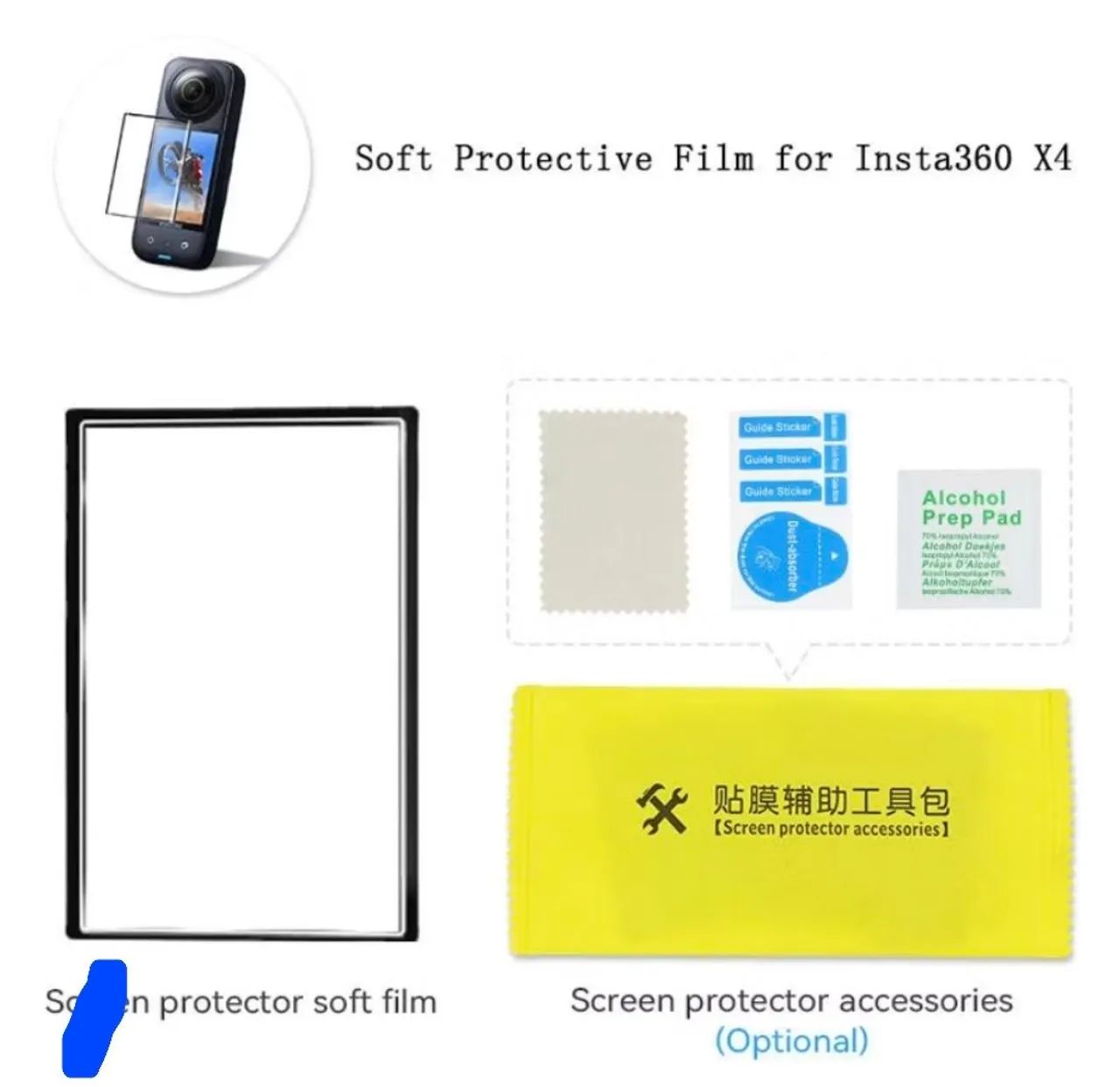 Acessórios para insta360 X4 (novos) - Foto 4