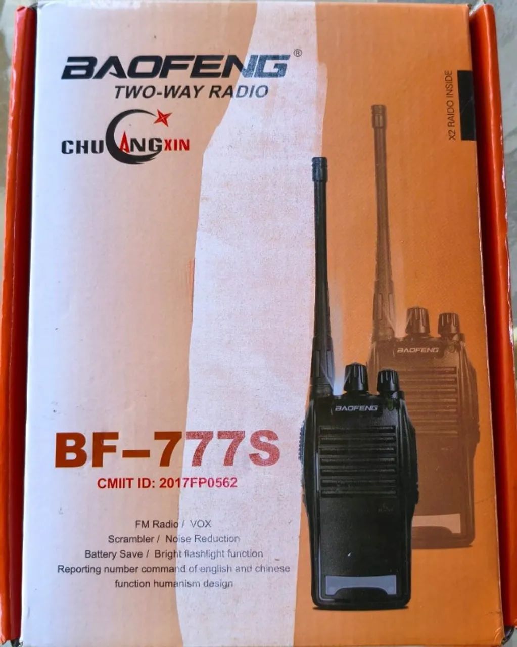 Radio Comunicador Walk Talk Baofeng Bf-777s