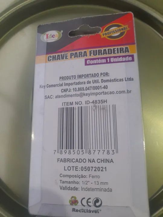 Chave para furadeira  - Foto 3