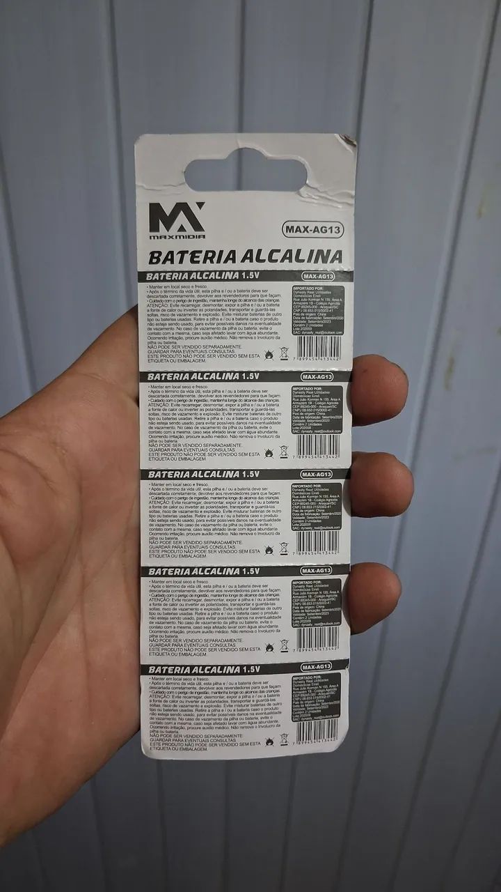Pilhas Alcalinas MAX-AG13 1.5V - Foto 2