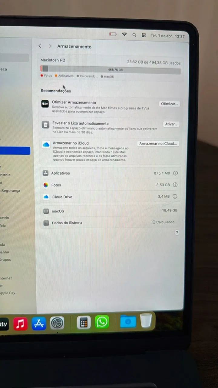 MacBook Air m3 15 polegadas 16gb RAM 512gb MEMÓRIA  - Foto 2