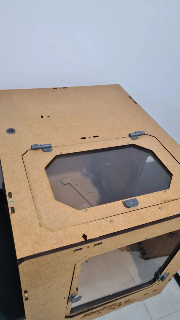 Gabinete Enclosure Caixa de MDF fechado para impressora 3D Creality Ender 3 V2 - Foto 5