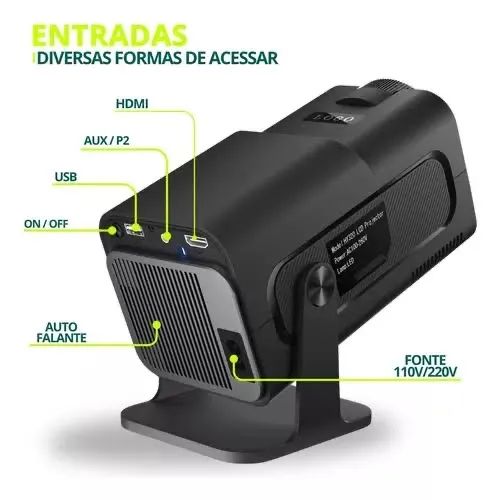 Projetor Portátil HY320 (1080p) - Foto 3