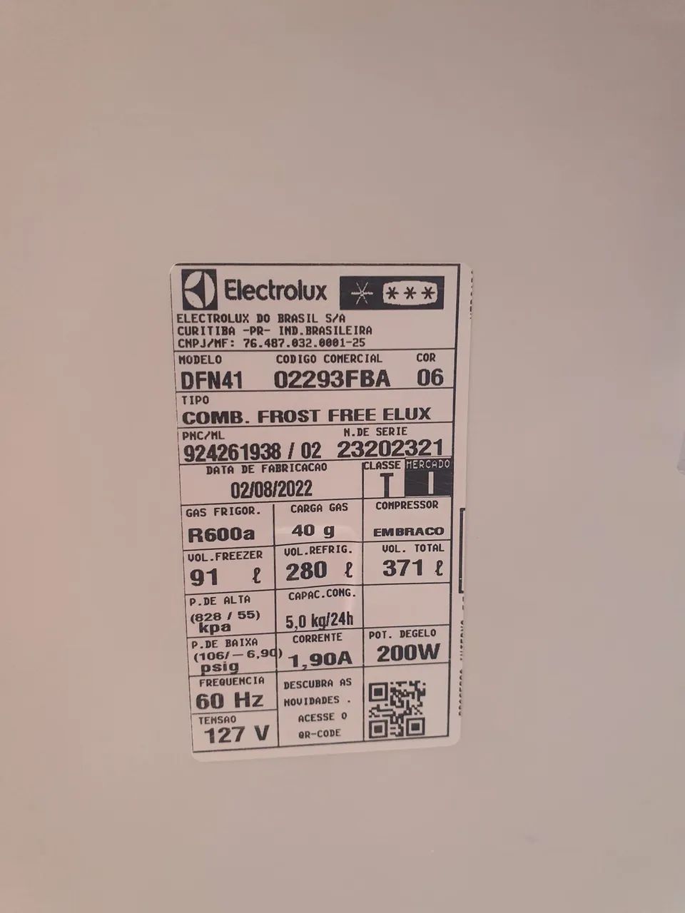Geladeira Electrolux Frost Free - Foto 6