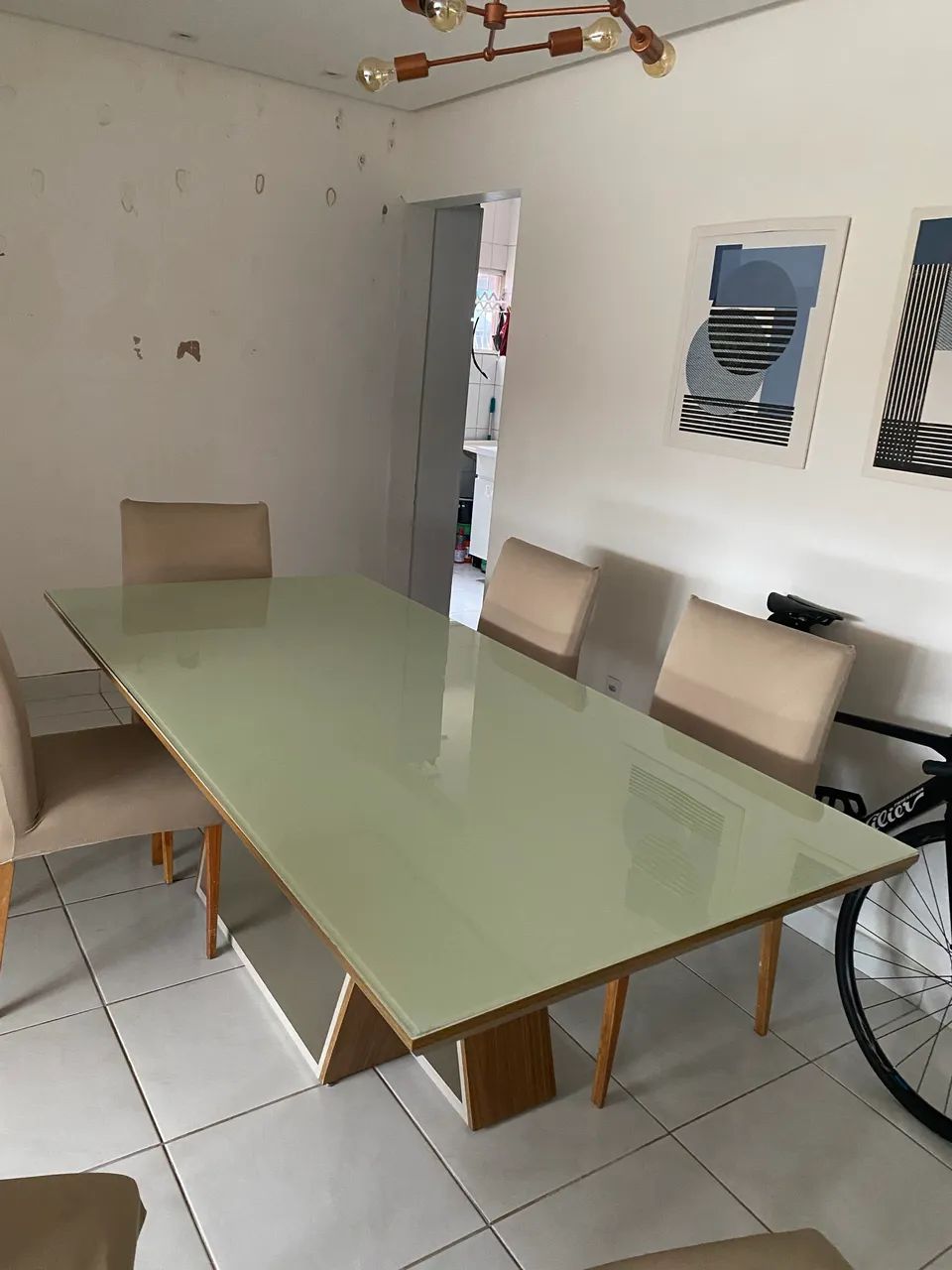 Mesa de jantar 6 lugares 64994314926081123