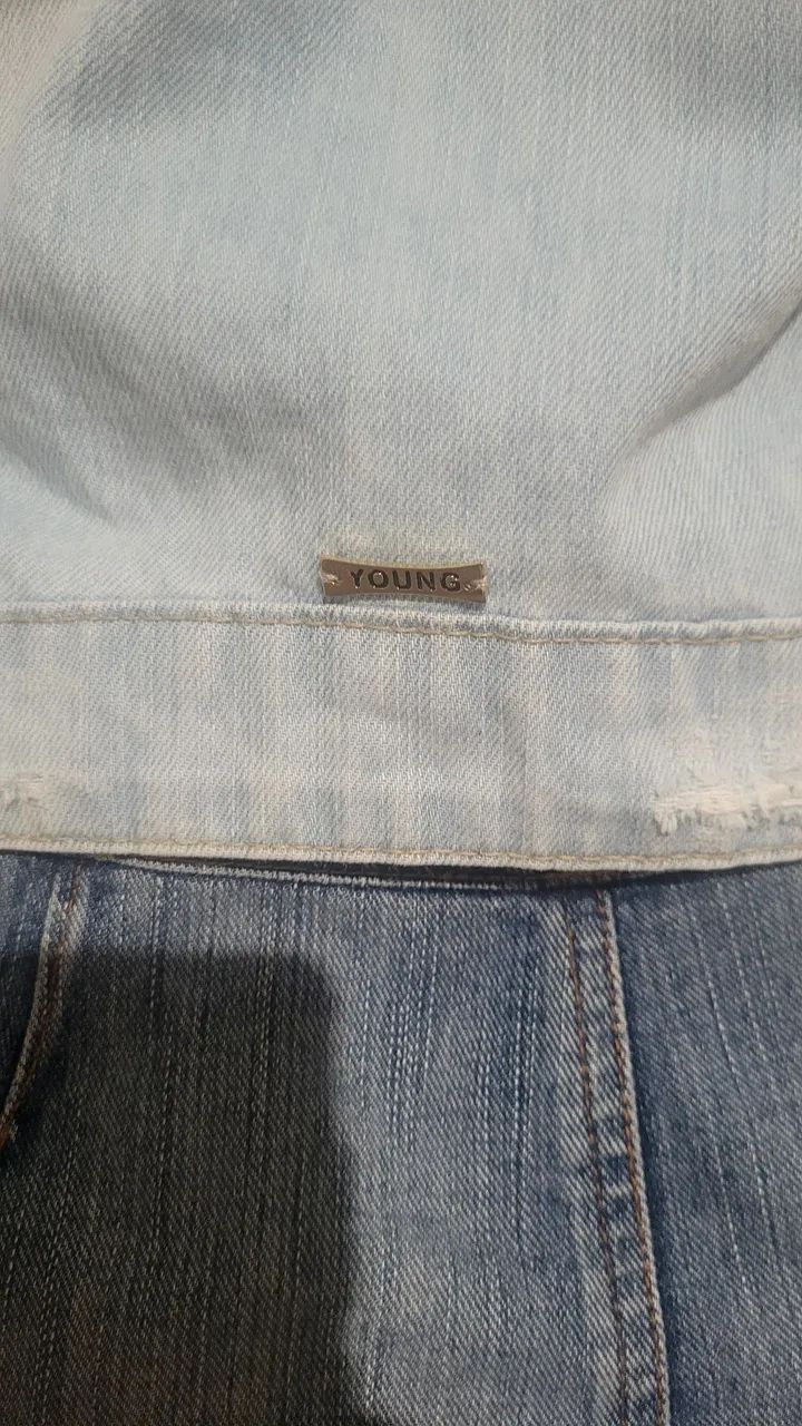 Jaqueta jeans P/m - Foto 4