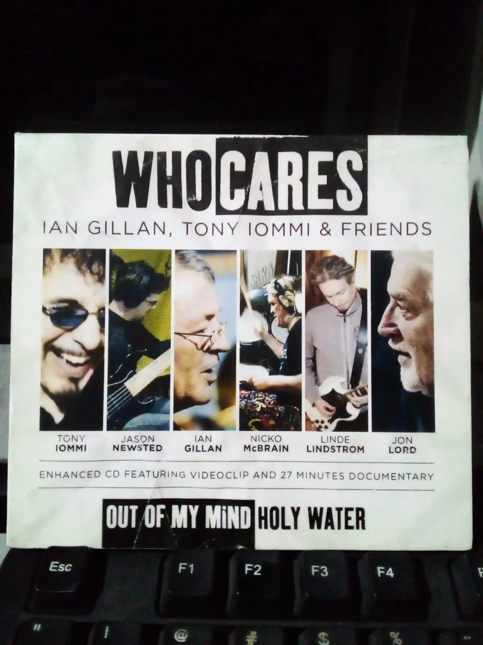 WhoCares - Out of my Mind / Holy Water 2011 Ian Gillan, Tony Iommi & Friends
