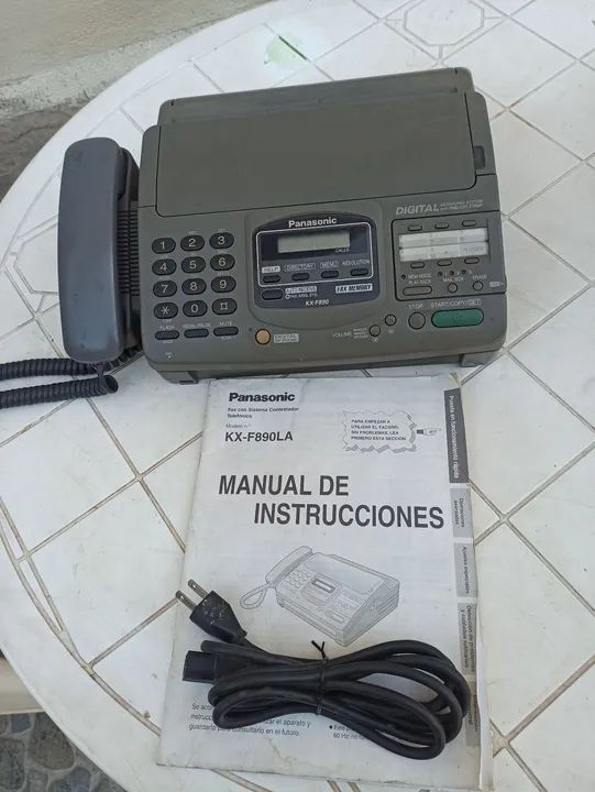 Aparelho de fax Panasonic 
