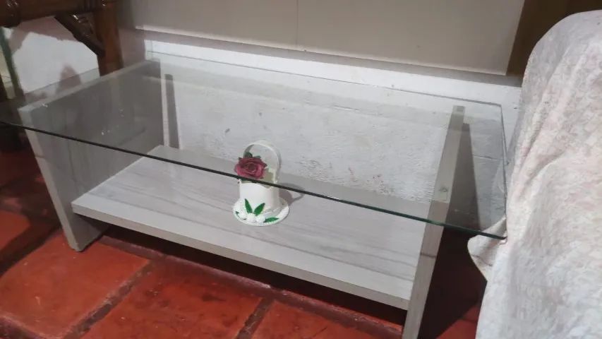 Mesa de Centro Sala Tampo vidro  - Foto 5
