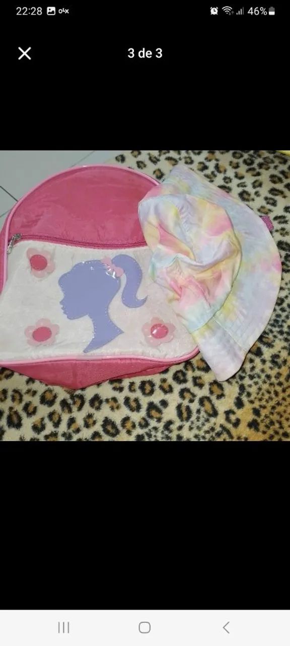 Bolsa mais chapéus para crianças  - Foto 2