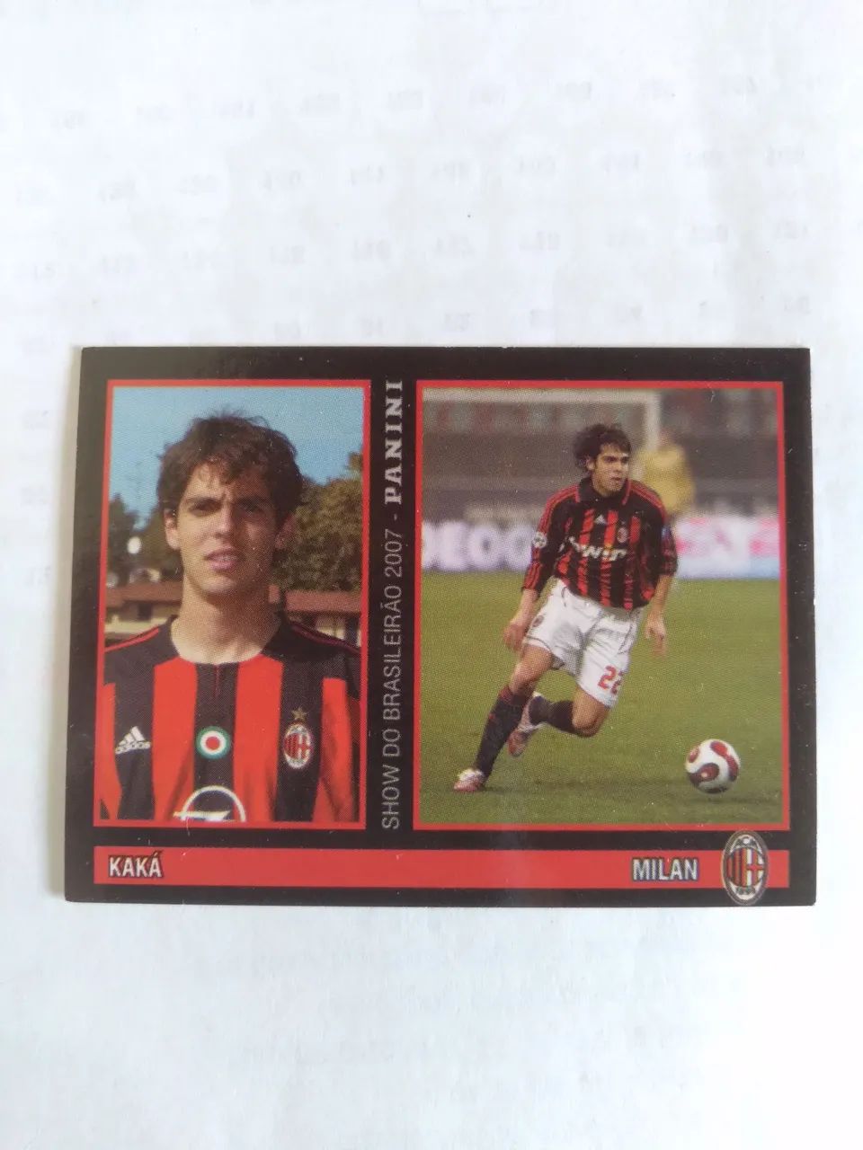 Figurinhas RONALDO, KAKÁ e CAFÚ - Foto 5