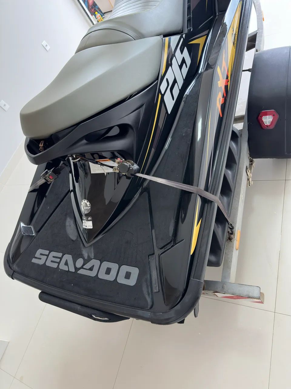 Jet ski Sea Doo rxt 215 ano 2007 com carretinha  - Foto 11